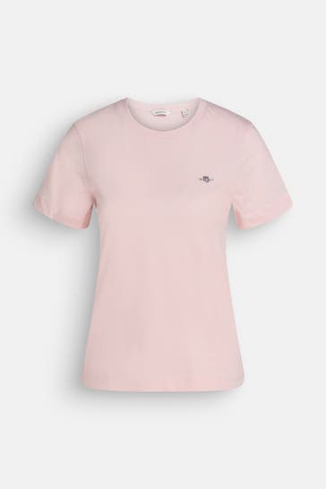 GANT T-Shirt hellrosa