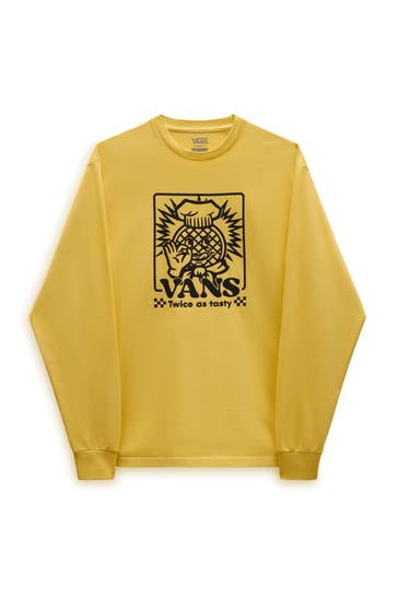 VANS Longsleeve 'Tasty Twice' sonnengelb