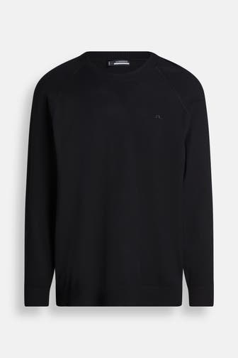 J.LINDEBERG SPORTSWEAR Strickpullover 'Henry' schwarz