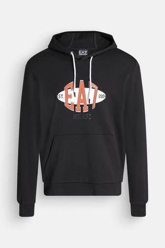 EA7 Hoodie schwarz