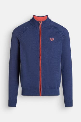 NEW ZEALAND AUCKLAND Strickjacke blau