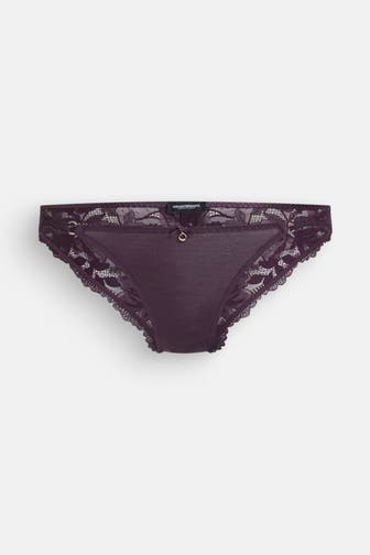 EMPORIO ARMANI Slip aubergine