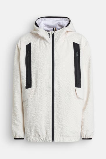 BOSS Funktionsjacke zweifarbig