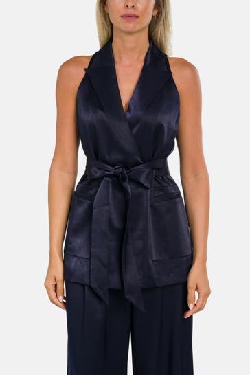 TED BAKER Blusentop 'Teeru' dunkelblau