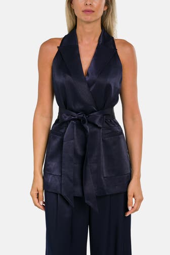 TED BAKER Blusentop 'Teeru' dunkelblau