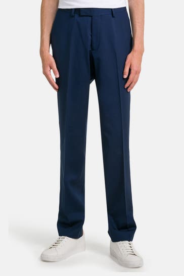 TIGER OF SWEDEN Stoffhose 'Tordon' navy