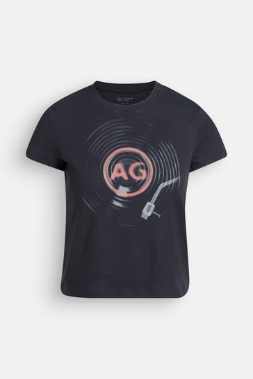 AG ADRIANO GOLDSCHMIED T-Shirt 'Sadie' schwarz