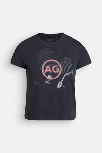 AG ADRIANO GOLDSCHMIED T-Shirt 'Sadie' schwarz