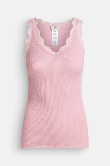 RM BY ROSEMUNDE Spitzentop 'Balta' rosa