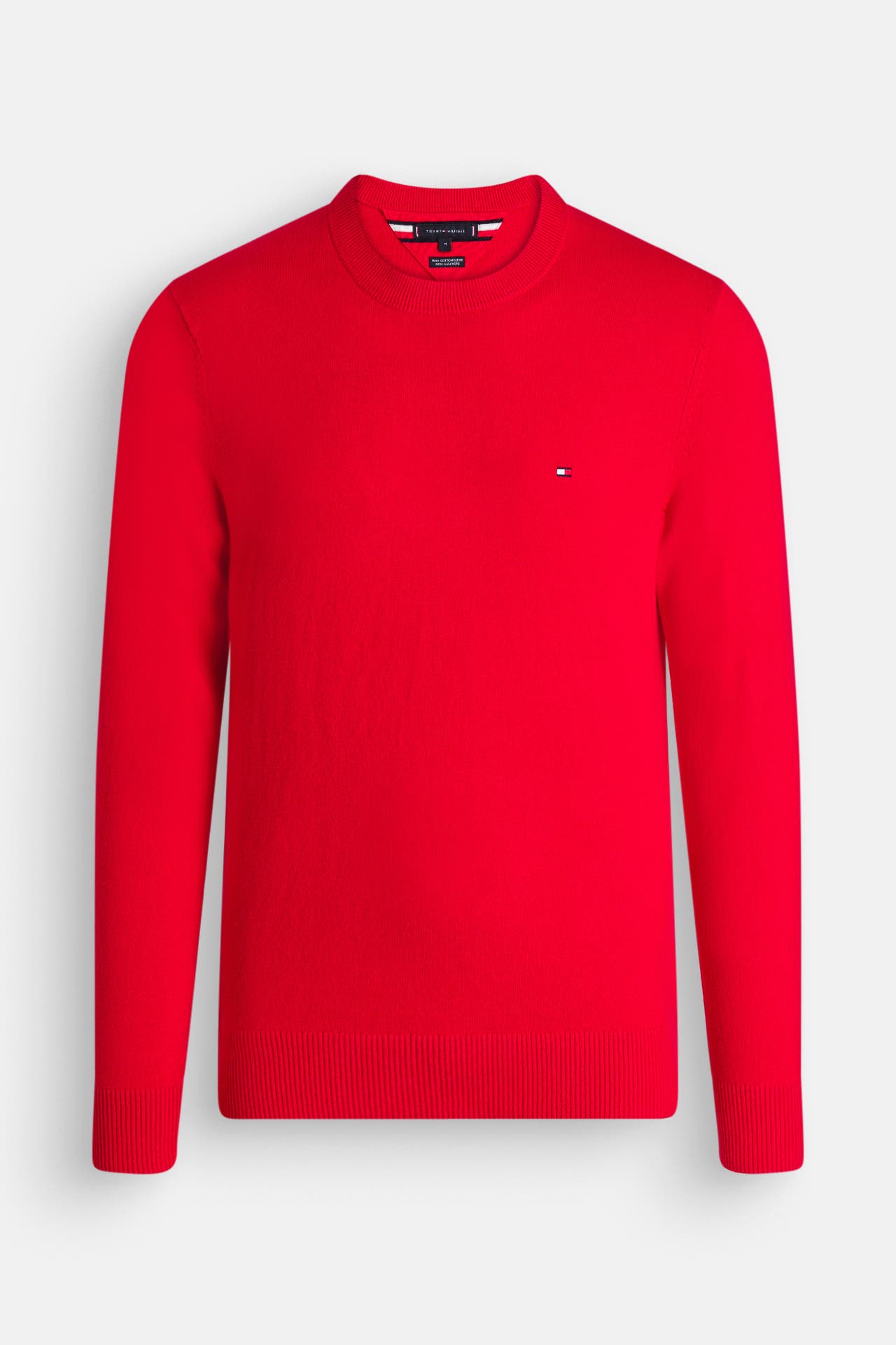 TOMMY HILFIGER Strickpullover rot, Bild 1