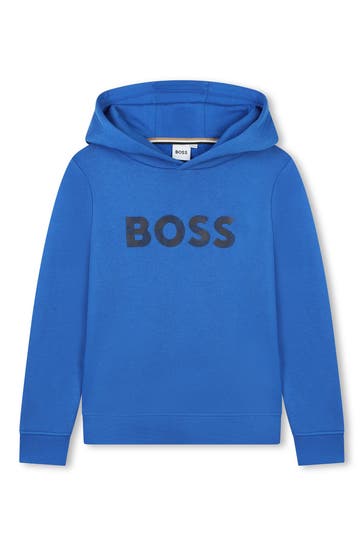 BOSS Hoodie blau