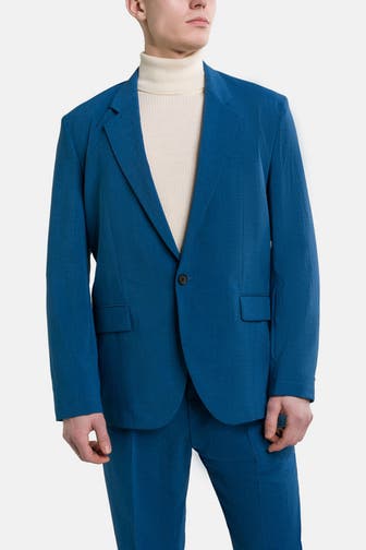 HUGO Casual-Sakko azurblau