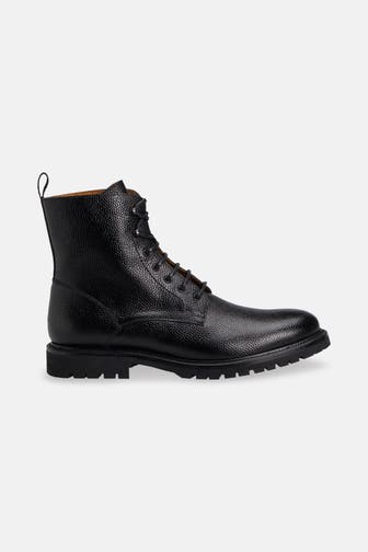 CORDWAINER Schnürstiefel schwarz