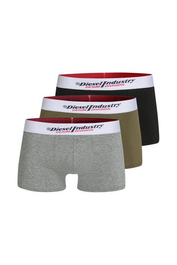 DIESEL 3er-Pack Boxer Trunks mehrfarbig