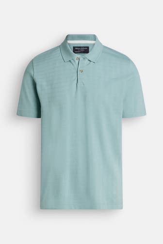 MARC O'POLO Polo-Shirt türkis Regular fit
