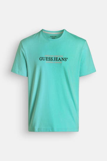 GUESS T-Shirt meergrün
