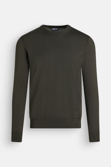 DIESEL Strickpullover khaki