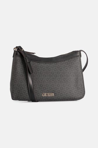 GUESS Schultertasche dunkelgrau