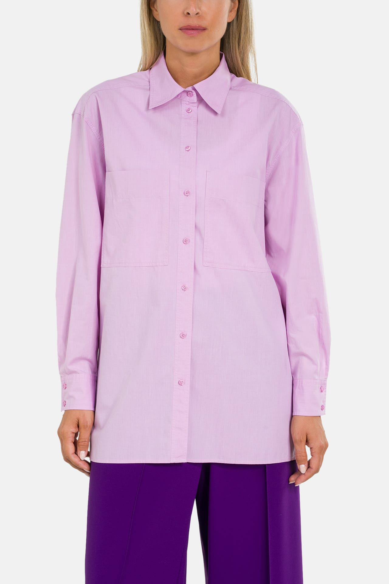 BOSS Bluse 'Benger' dunkelrosa, Bild 1