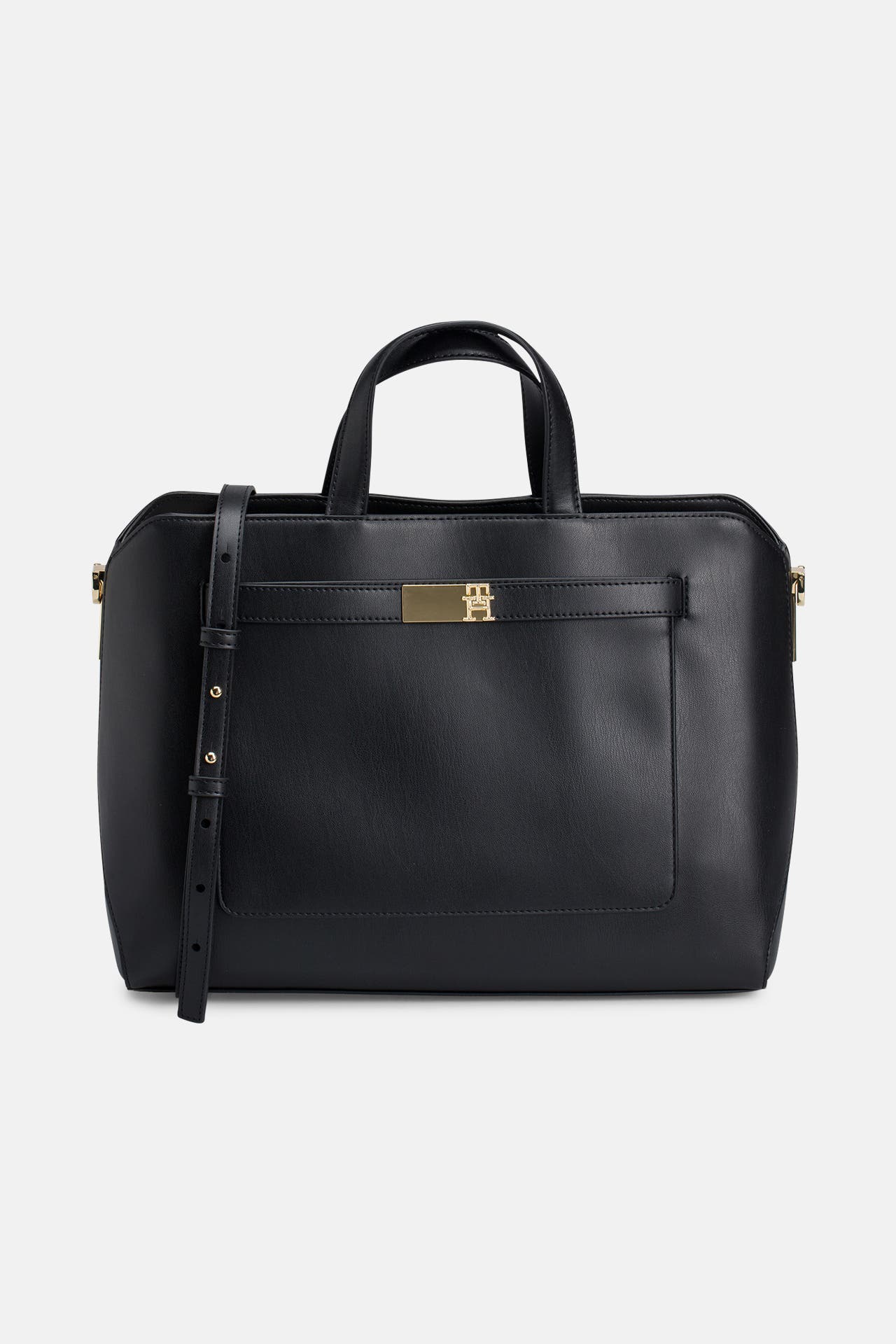 TOMMY HILFIGER Handtasche 'Heritage' schwarz, Bild 1