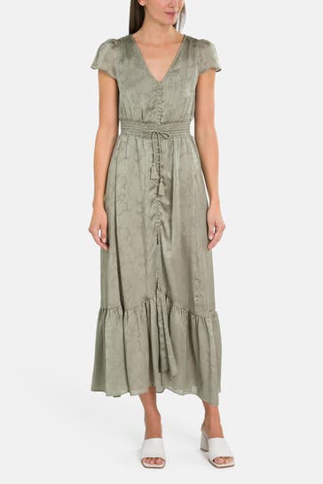 GUESS Maxikleid oliv