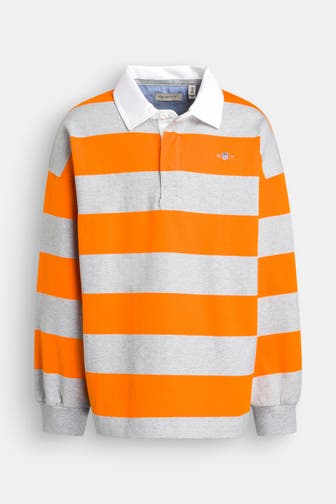 GANT Langarm-Polo gestreift