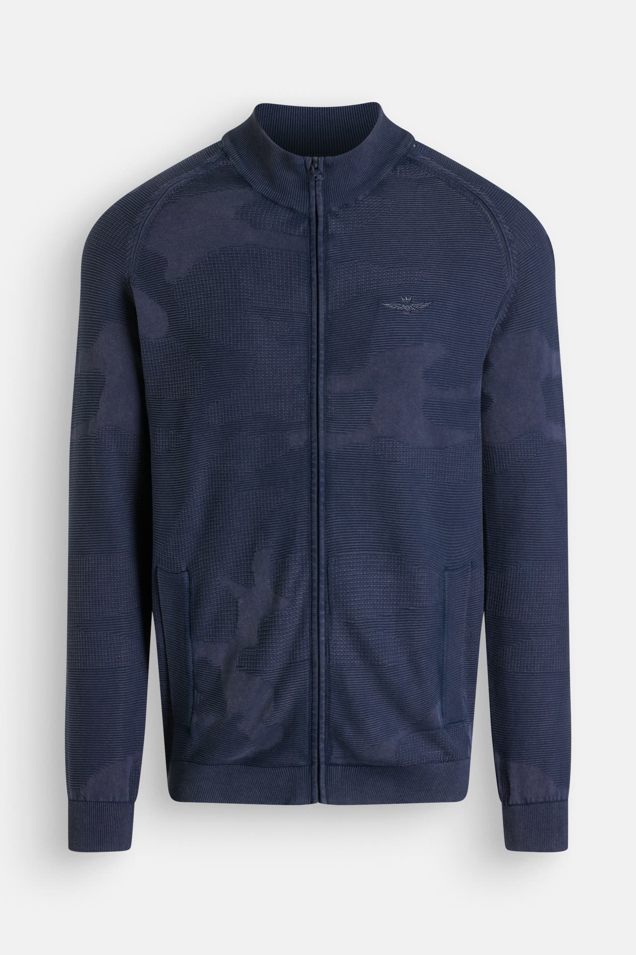 AERONAUTICA MILITARE Strickjacke dunkelblau, Bild 1