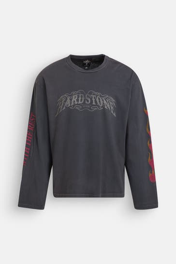 GUESS Longsleeve dunkelgrau
