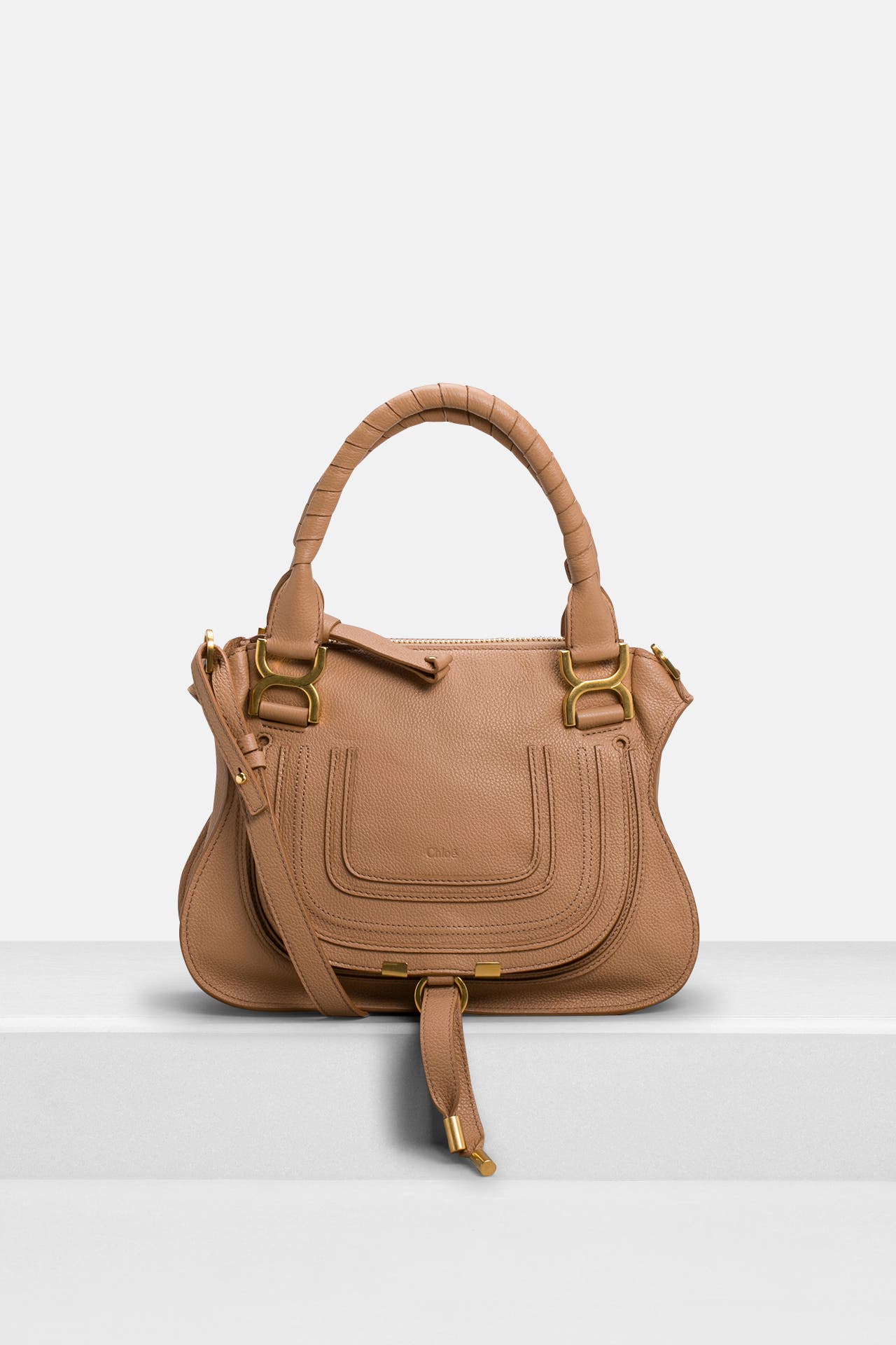 CHLOÉ Handtasche 'Marcie' hellbraun, Bild 1