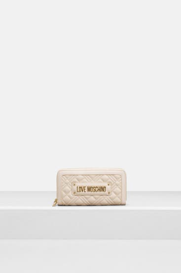 LOVE MOSCHINO - Geldbörse creme