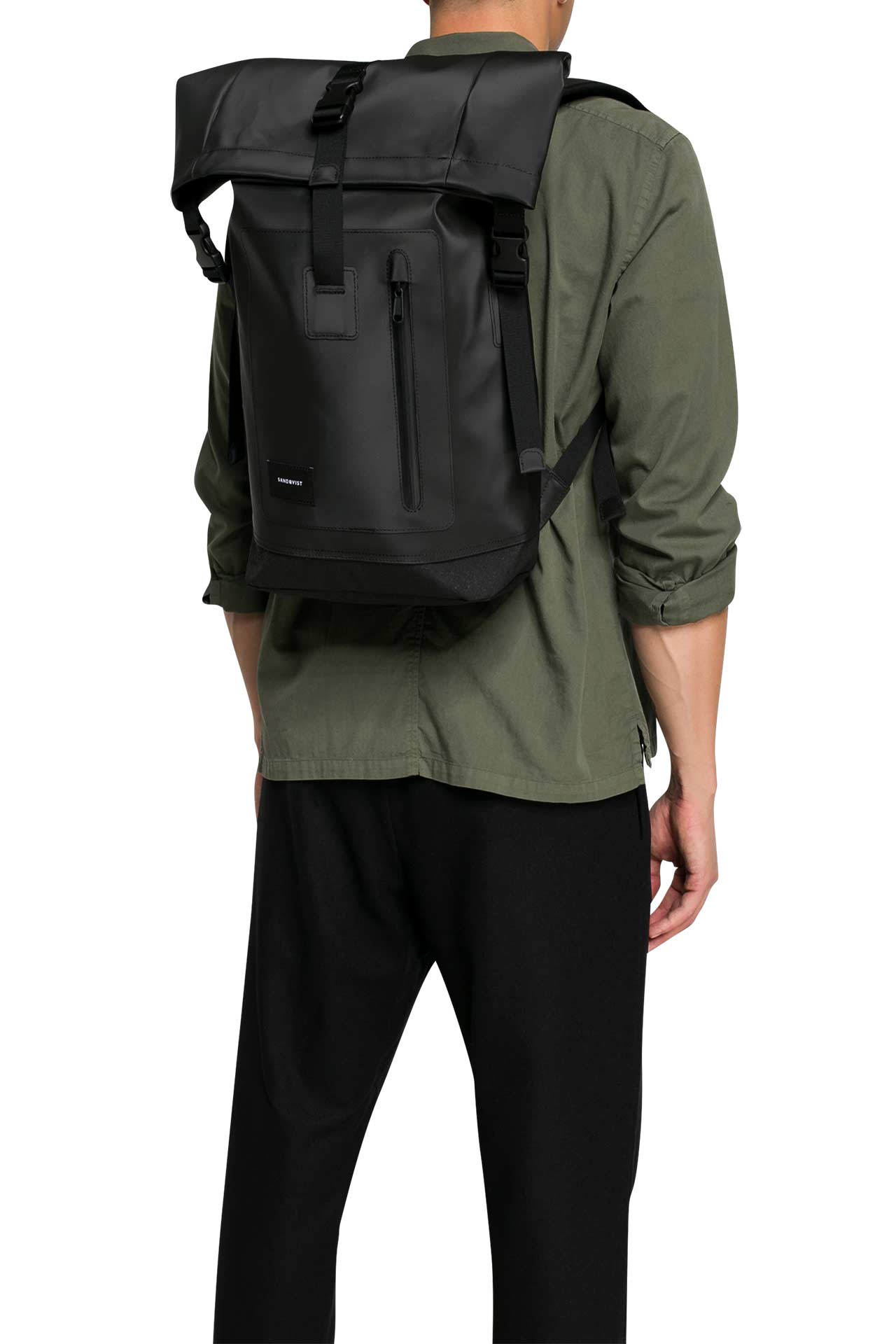 SANDQVIST Rucksack Nico schwarz gunstig online kaufen Outletcity