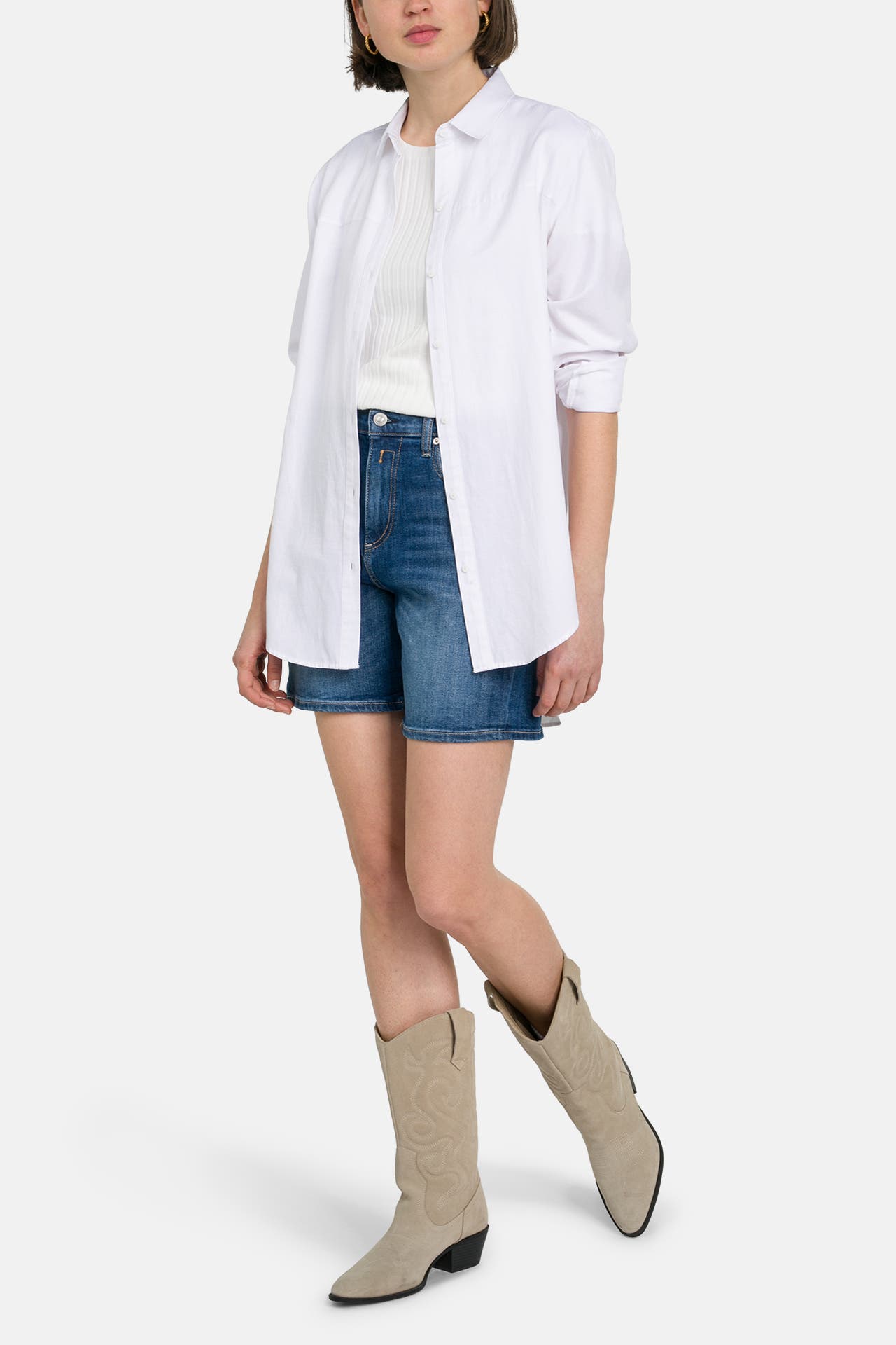 REPLAY Jeansshorts dunkelblau, Bild 1