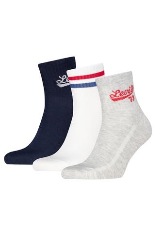 LEVI'S® 3er-Pack Socken mehrfarbig