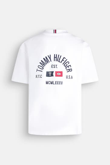 TOMMY HILFIGER T-Shirt weiß
