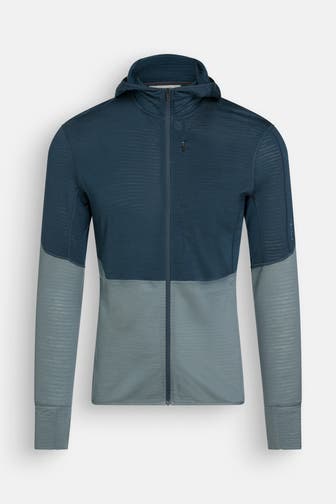 ICEBREAKER Midlayer 'Descender' blau