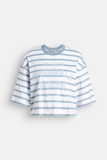 GUESS - T-Shirt gestreift