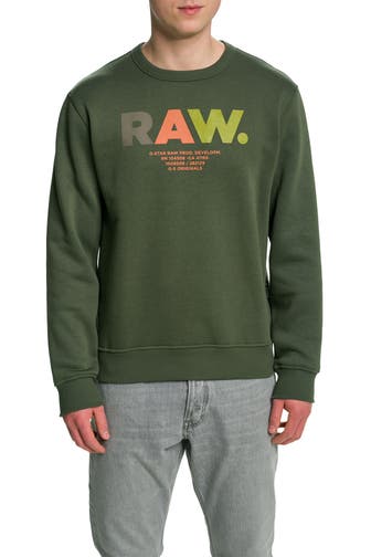 G-STAR Sweatshirt dunkelgrün