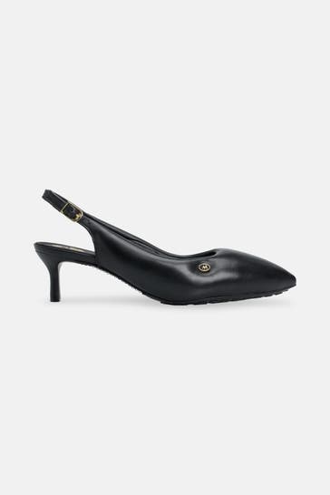 CLARKS Sling-Pumps 'Cur' schwarz