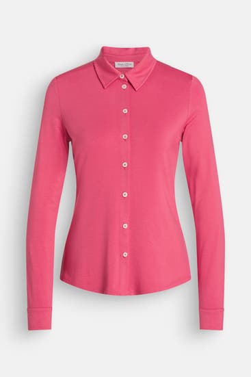MARC O'POLO - Jersey-Bluse fuchsia