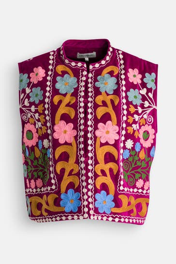 LOLLYS LAUNDRY Weste mehrfarbig