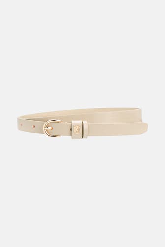 TOMMY HILFIGER Ledergürtel greige