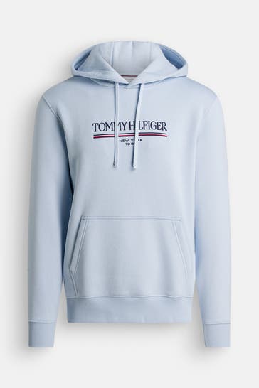 TOMMY HILFIGER Hoodie 'Herald' hellblau