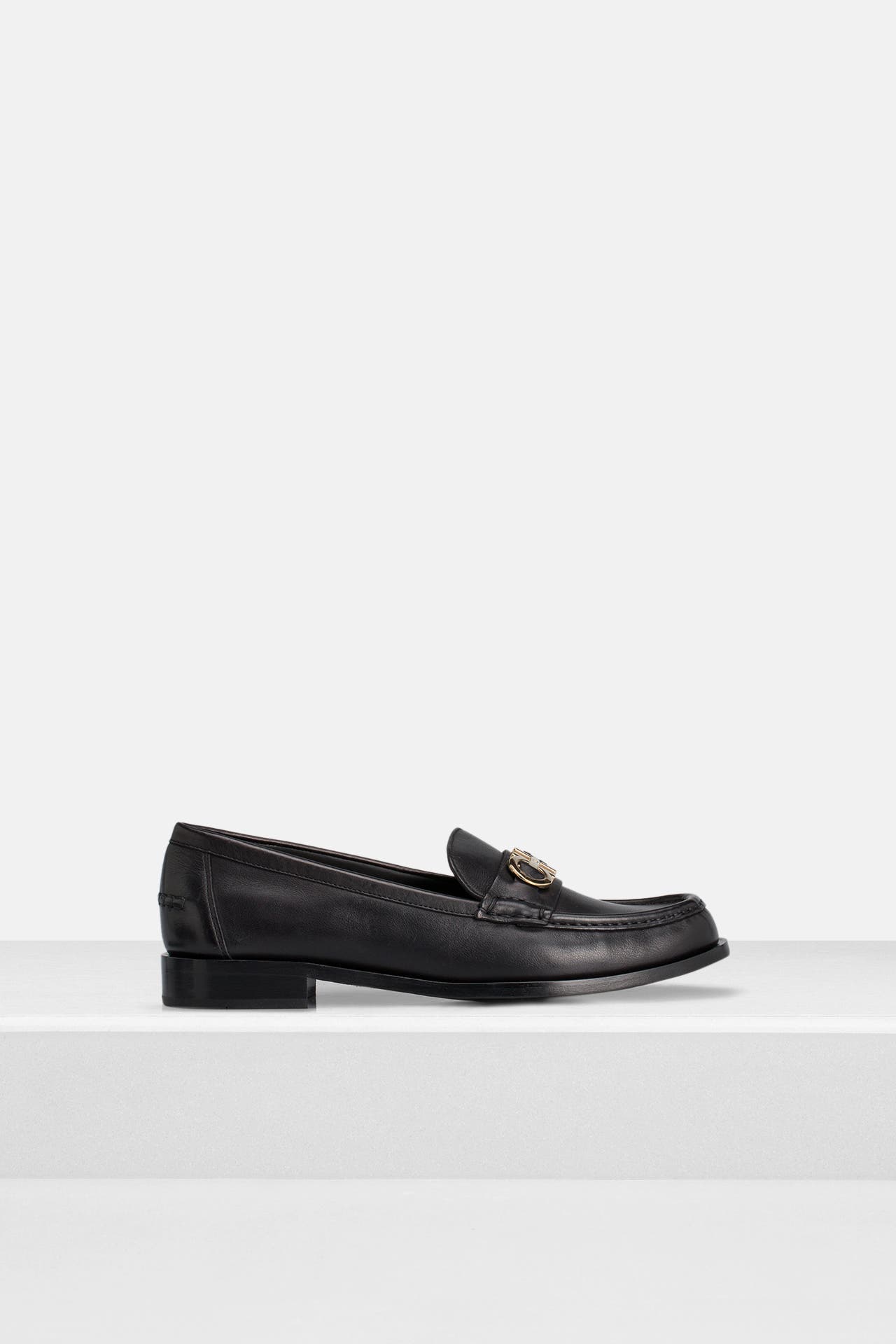 FERRAGAMO Slipper 'Ofelia' schwarz, Bild 1