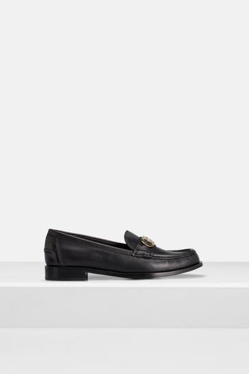 FERRAGAMO Slipper 'Ofelia' schwarz