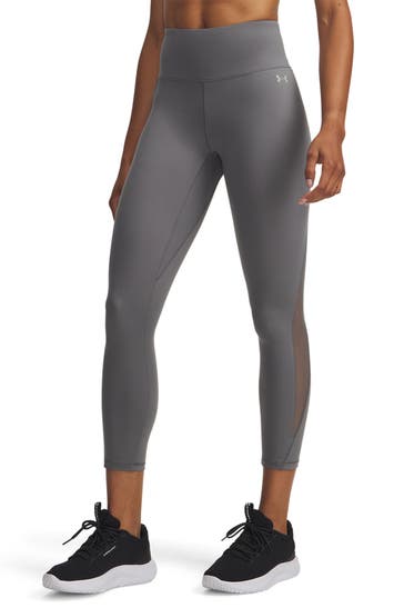UNDER ARMOUR Tights 'Motion Mesh Ankle' dunkelgrau