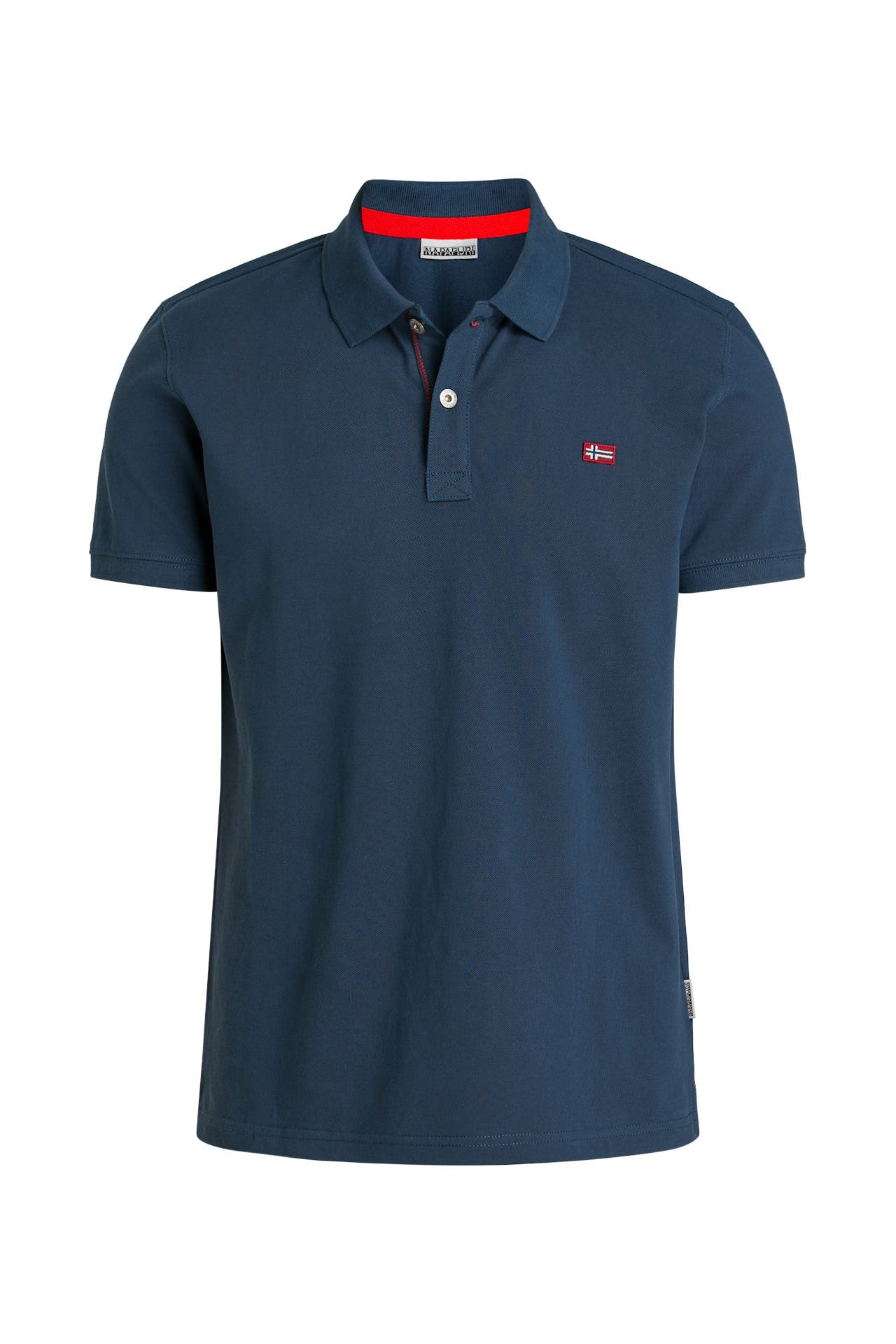 Napapijri Rosso Cotton Mens Polo main image 1