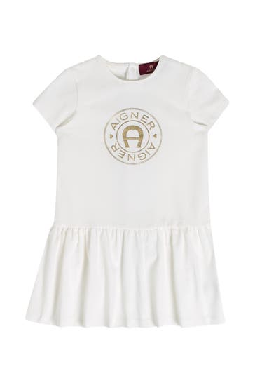 AIGNER KIDS Jerseykleid ecru
