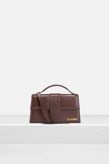 JACQUEMUS Handtasche dunkelbraun