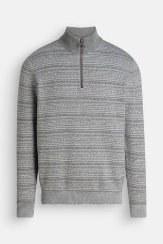 BARBOUR Wollmix-Troyer 'dartfiled' gemustert
