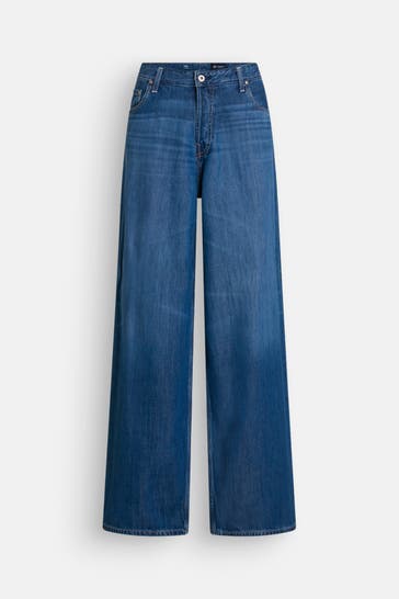 AG ADRIANO GOLDSCHMIED Jeans 'Maxi' flared blau